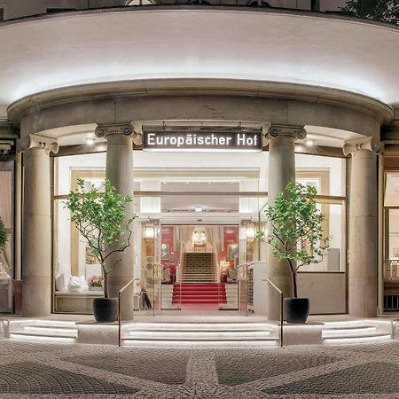Hotel Europaeischer Hof Heidelberg, Bestes Hotel Deutschlands In Historischer Architektur Εξωτερικό φωτογραφία The hotel's entrance