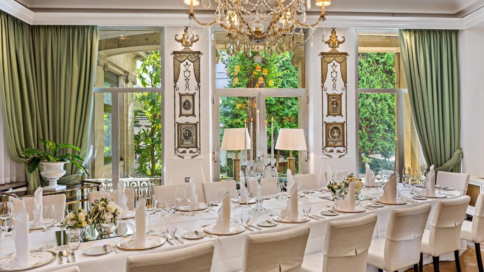 Hotel Europaeischer Hof Heidelberg, Bestes Hotel Deutschlands In Historischer Architektur Εξωτερικό φωτογραφία The restaurant