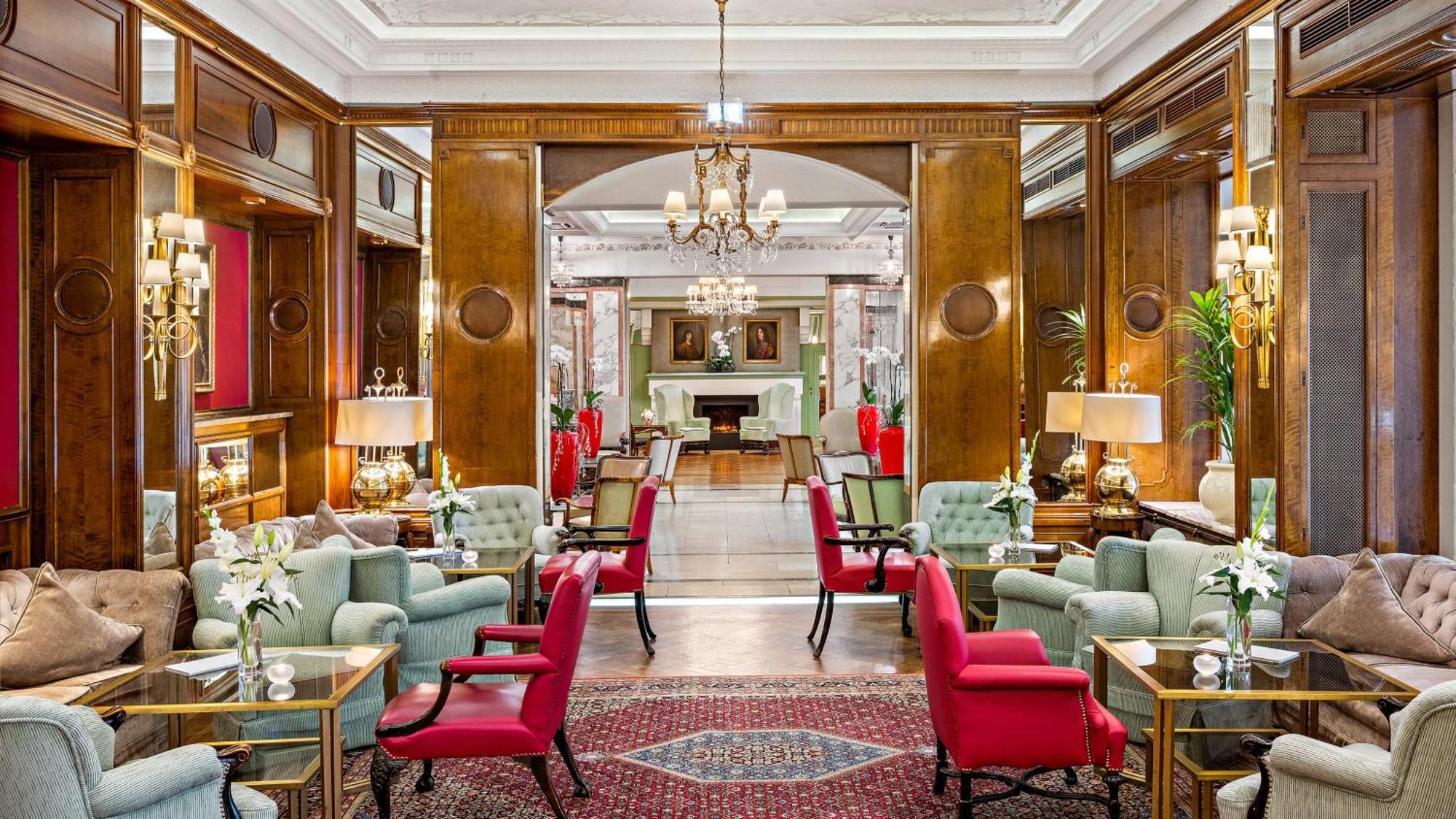 Hotel Europaeischer Hof Heidelberg, Bestes Hotel Deutschlands In Historischer Architektur Εξωτερικό φωτογραφία The lobby
