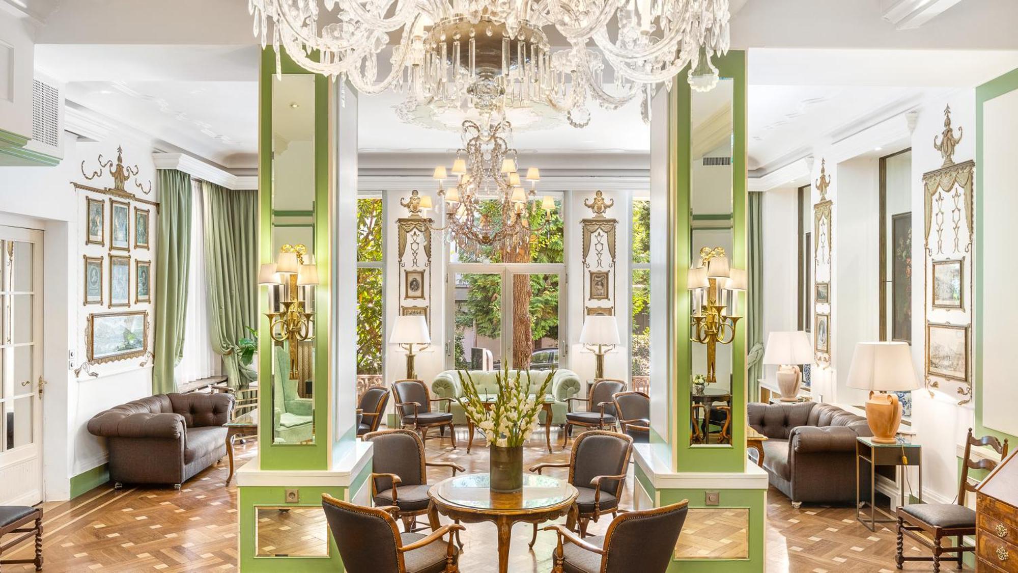 Hotel Europaeischer Hof Heidelberg, Bestes Hotel Deutschlands In Historischer Architektur Εξωτερικό φωτογραφία The lobby